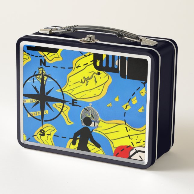 Lunch Box Voyageur mondial (Devant)