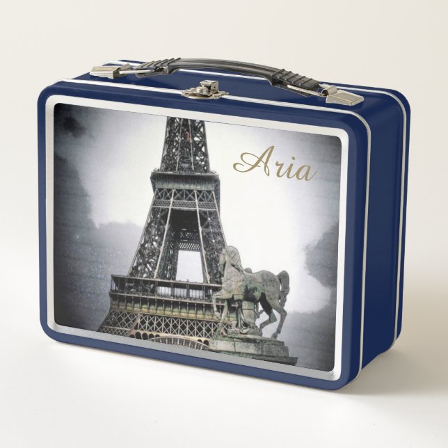 Lunch Box Vue artistique Tour Eiffel (Devant)