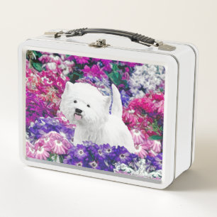 Lunch Box West Highland White Terrier Peinture Chien Art