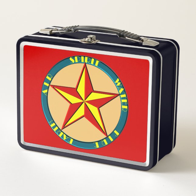 Lunch Box Wicca Magica Pentacle (Devant)