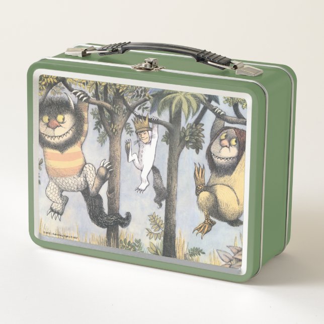 Lunch Box Wild Things and Max Swinging From Trees (Devant)