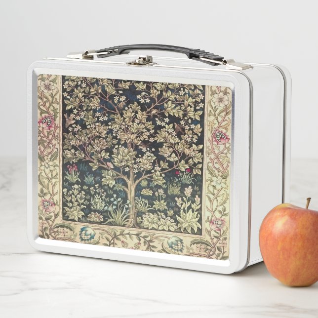 Lunch Box Willam Morris de beaux designs et créations, Vint (En situation)