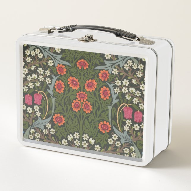 Lunch Box William Morris Blackthorn Garden Flower Classic (Devant)