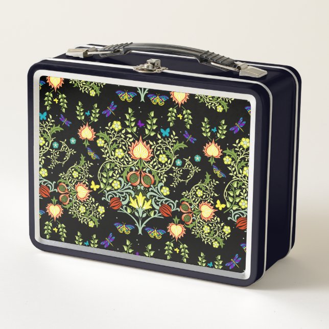 Lunch Box William Morris Motif Des Arts Et De L'Artisanat (Devant)