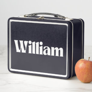 Lunch Box William Name Personnalisé