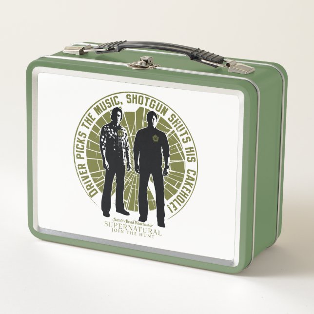 Lunch Box Winchester Brothers surnaturel "Shotgun" (Devant)