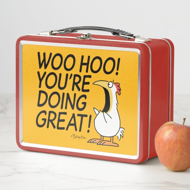 Lunch Box WOO HOO ! VOUS FATES DU GRAND TRAVAIL ! Sandra Boy (En situation)