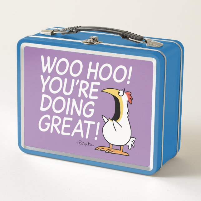Lunch Box WOO HOO ! VOUS FATES DU SUPER ! Sandra Boynton (Devant)