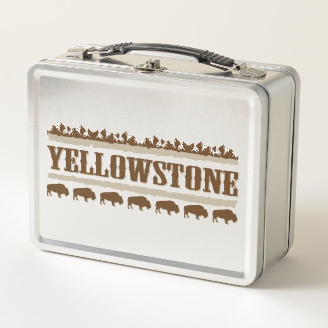 Lunch Box Yellowstone Montana (Devant)