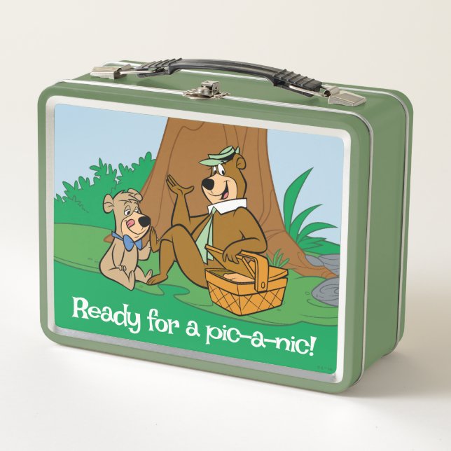 Lunch Box Yogi Bear et Boo-Boo pique-nique Snack (Devant)