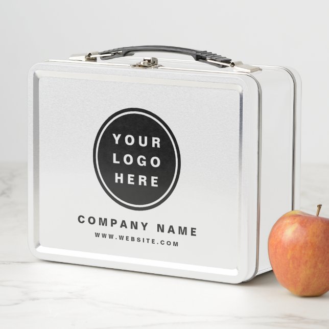 Lunch Box Your Business Logo Promoteur Business Company (En situation)