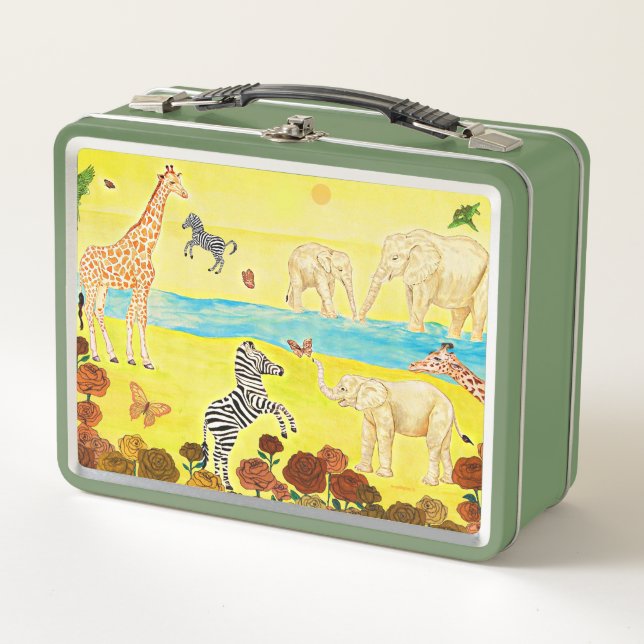 Lunch Box Zèbre Unique (Devant)