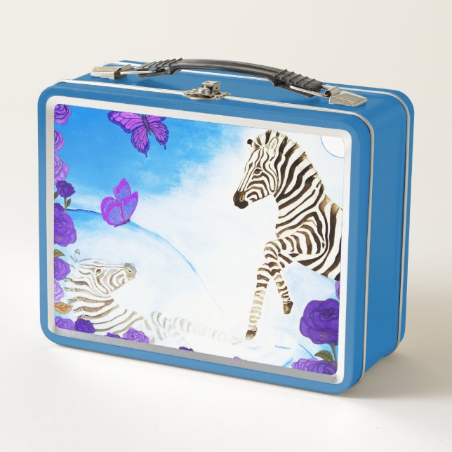 Lunch Box Zèbre Unique (Devant)