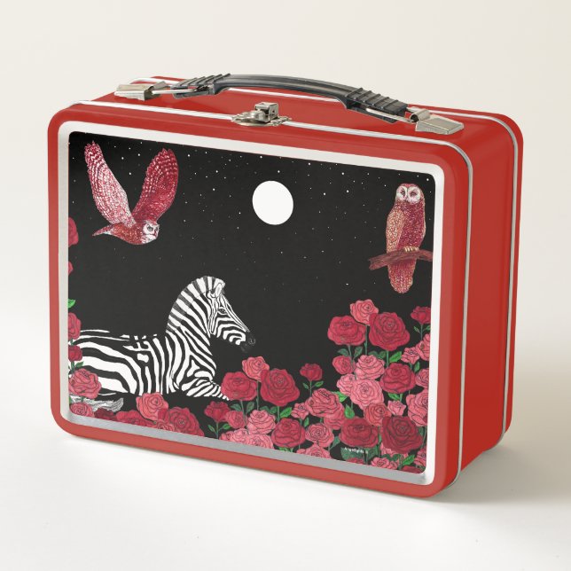 Lunch Box Zèbre Unique (Devant)