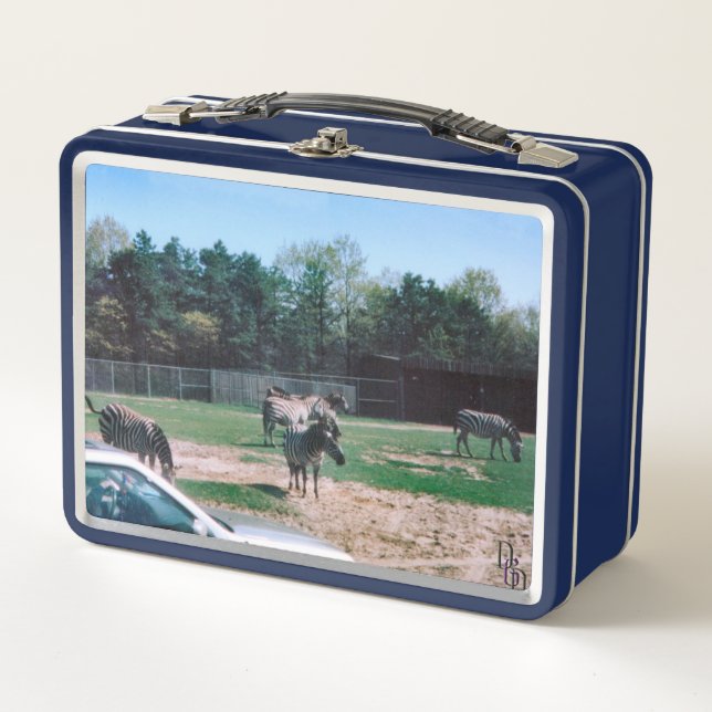 Lunch Box Zèbres au soleil (Devant)
