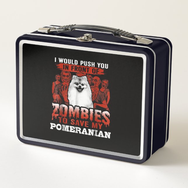 Lunch Box Zombies pour sauver ma Poméranie (Devant)