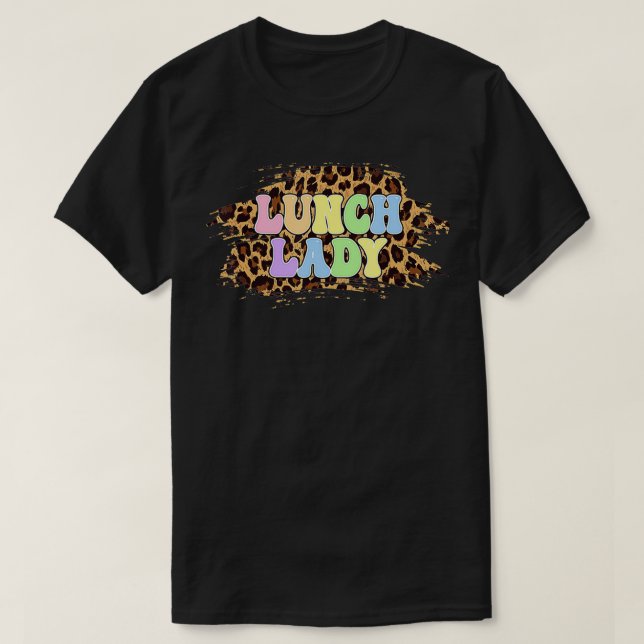 Lunch Lady Teacher Funny Easter Day Tshirt (Design devant)