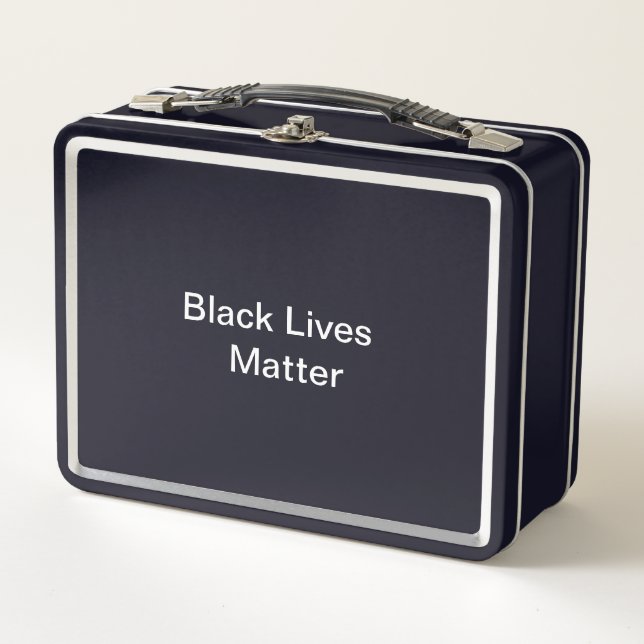 Lunchbox Black Lives Matt (Devant)