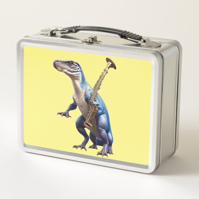 Lunchbox en métal Dinosaur cool (Devant)