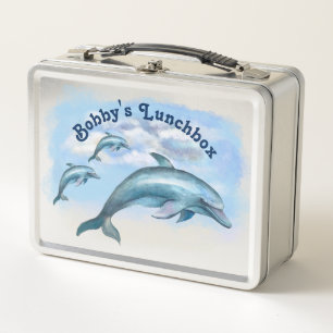 Lunchbox en métal Dolphin Trio