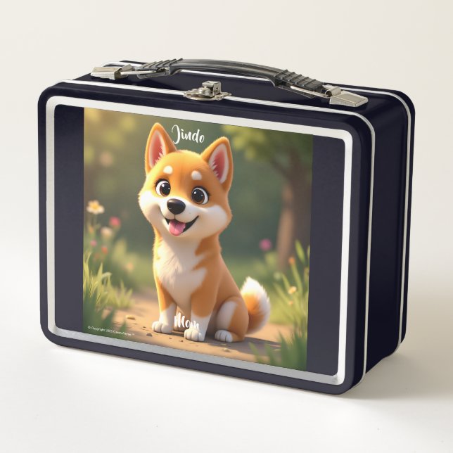 Lunchbox en métal Jindo (Devant)