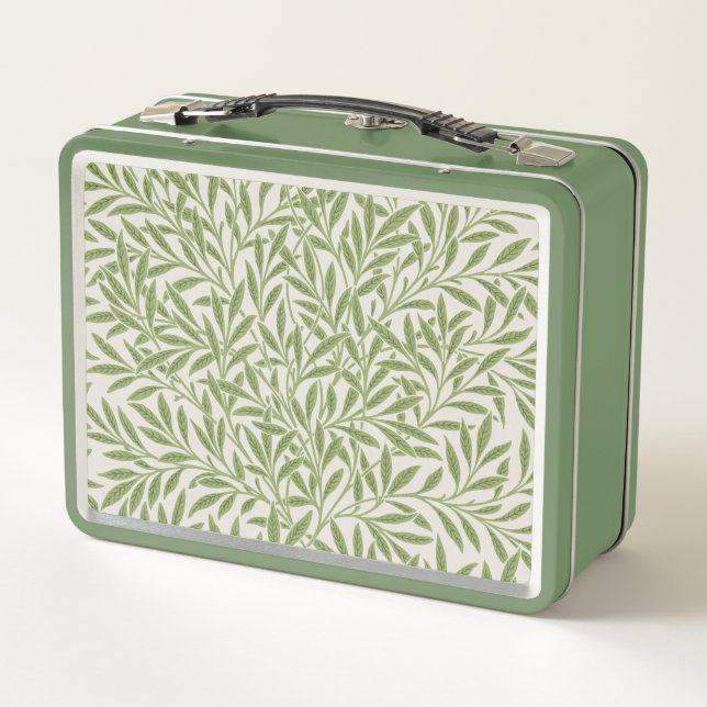 Lunchbox en métal Motif Willow de William Morris (Dos)