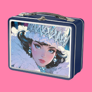 Lunchbox métallique (boîte cosmétique)