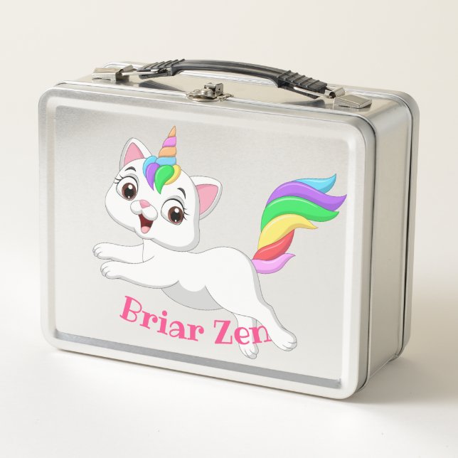 Lunchbox pour enfants Kitty Unicorn (Devant)