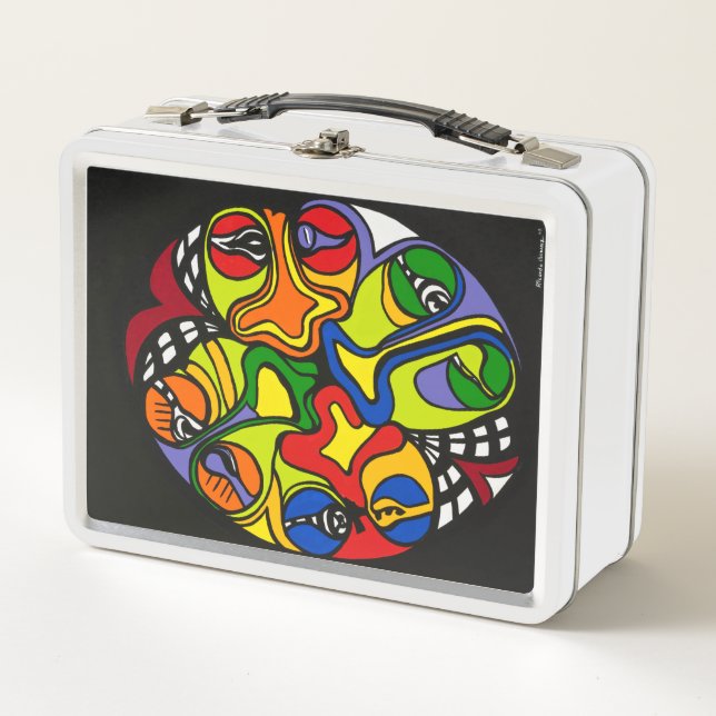 Lunchbox Ricardo Gomez avec "Réflexions" (Devant)