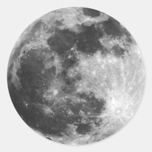 Lune autocollants galaxie espace étoiles planète p