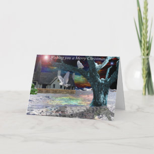 Lune - Carte de Noël