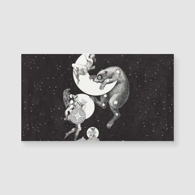 Lune céleste ciel Univers Dieu Nuit Illustration (Devant)