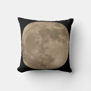 Lune Coussin Pleine lune Jeter Oreiller Lune Cadea
