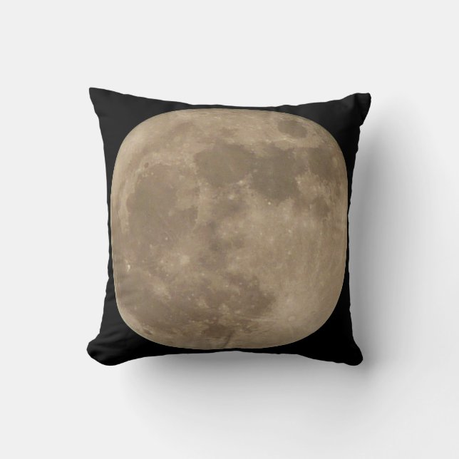 Lune Coussin Pleine lune Jeter Oreiller Lune Cadea (Recto)