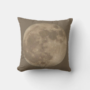 Lune Coussin Pleine lune Jeu oreiller personnalisé