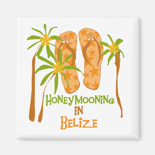 Lune de miel en Belize Magnet
