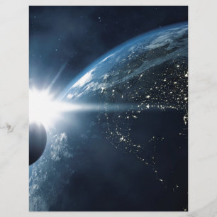 lune de terre et soleil