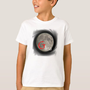 Lune, Lune, Luna, Glina, Moon T-shirt