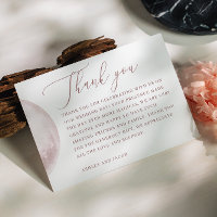 Lune Romantique aux Joues Roses | Faire-Part Céles