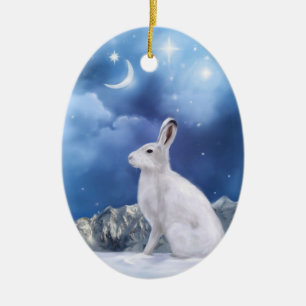 Lune sentinelle Ornement