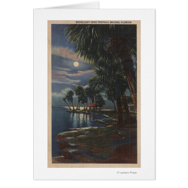 Lune sur une plage de FlorideFloride (Devant)