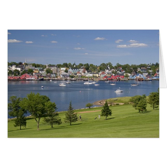 Lunenberg, Nouvelle-Écosse, Canada. (Devant horizontal)