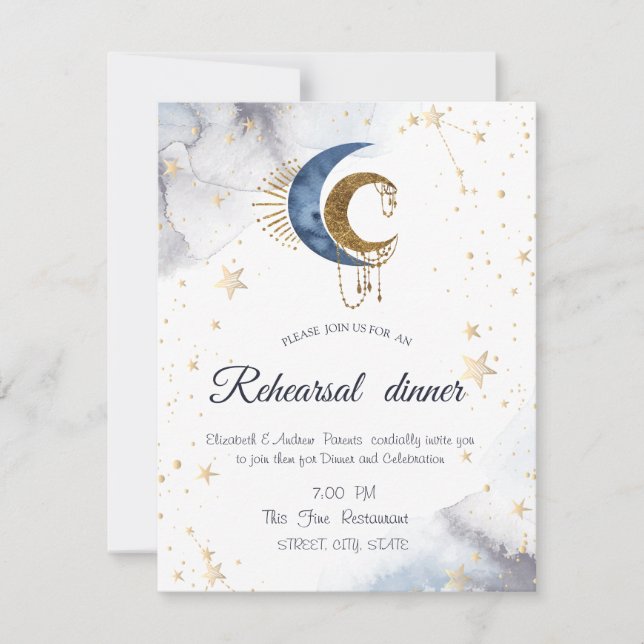 Lunes célestes, Invitation des étoiles (Devant)