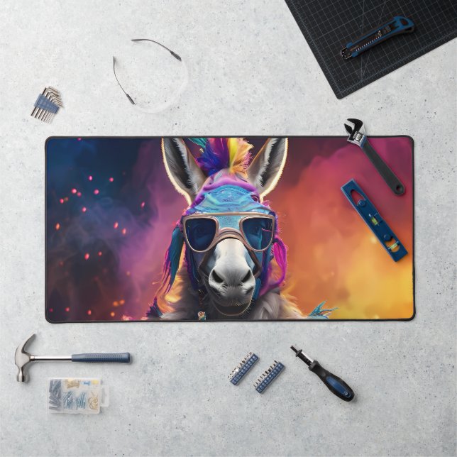 Lunettes bleues Funky Donkey (Poste de travail)