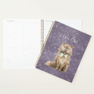 Lunettes Cool Cat Marron Sparkle Violet  