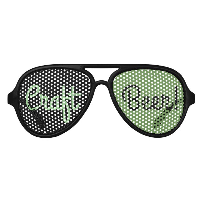Lunettes De Fête Aviateur Bière artisanale (Devant)