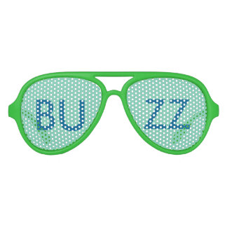 LUNETTES DE FÊTE AVIATEUR COULISSES DE BOGUE BUZZ