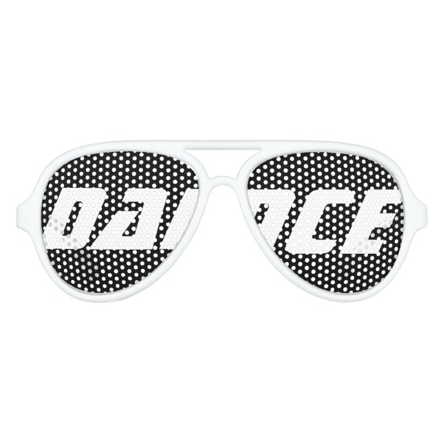 Lunettes De Fête Aviateur DANSE - Fête des nuances ! (Devant)