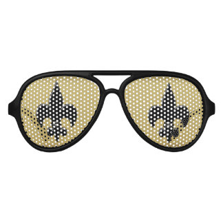 Lunettes De Fête Aviateur Fleur De Lis