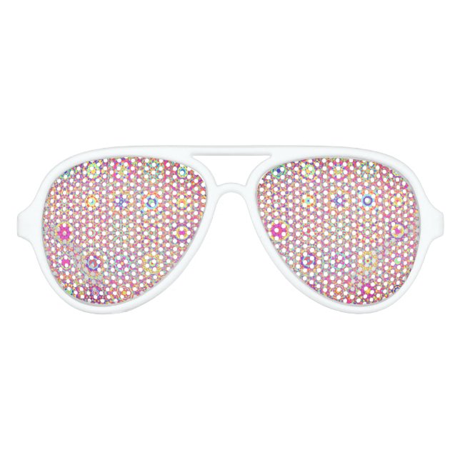 Lunettes De Fête Aviateur L'amour est l'amour Fierté (Devant)